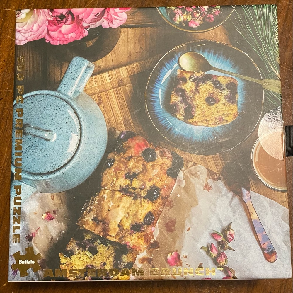Buffalo Premium 500 Pc Puzzle “Amsterdam Brunch” Anika Pannu EUC